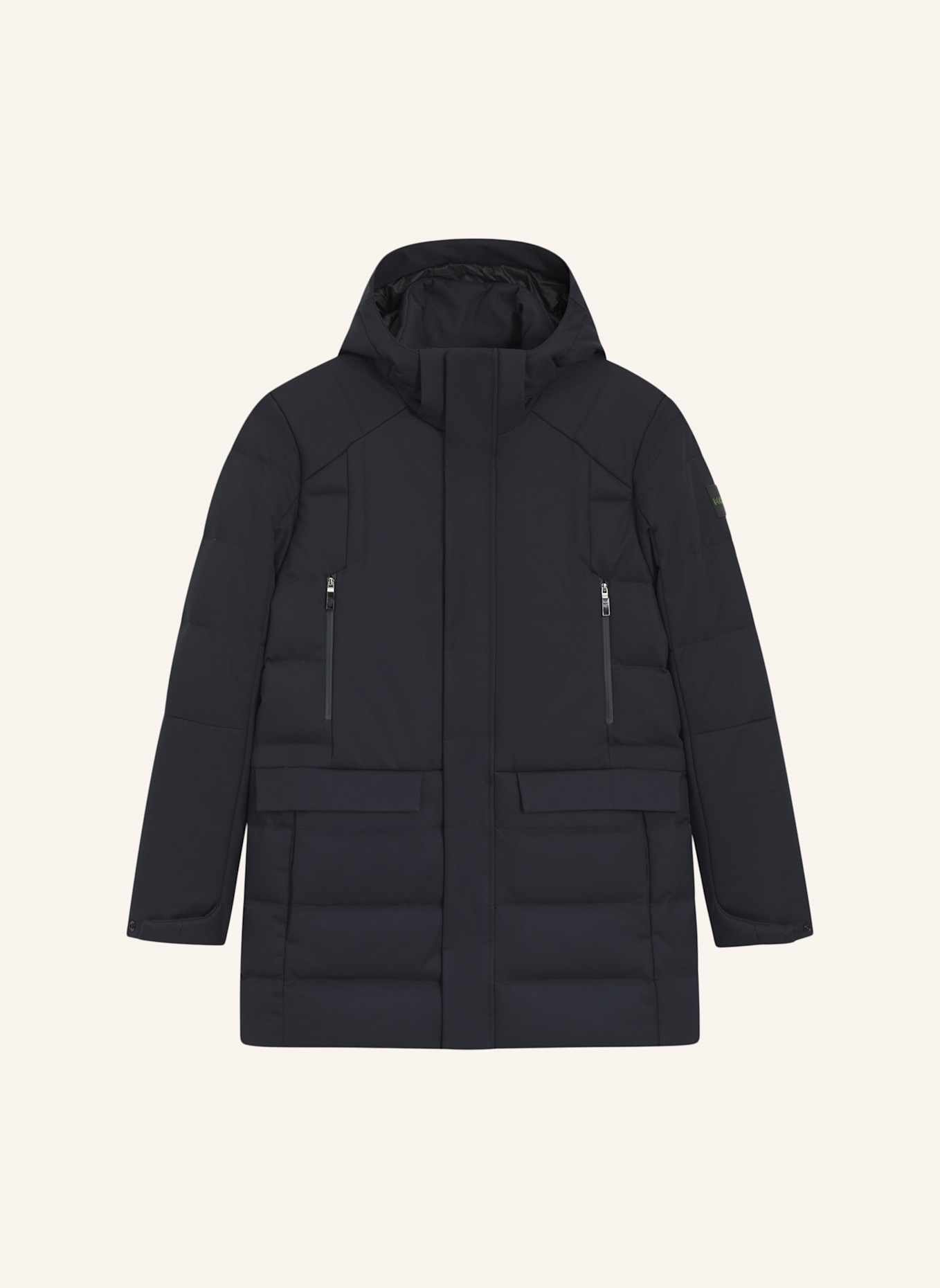 BOSS Parka J_ZORN IN Regular Fit: DUNKELBLAU