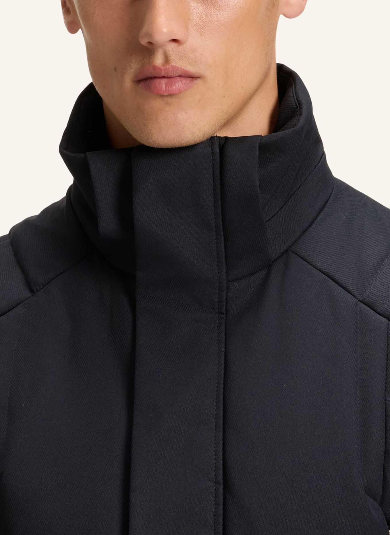 BOSS Parka J_ZORN IN Regular Fit: DUNKELBLAU