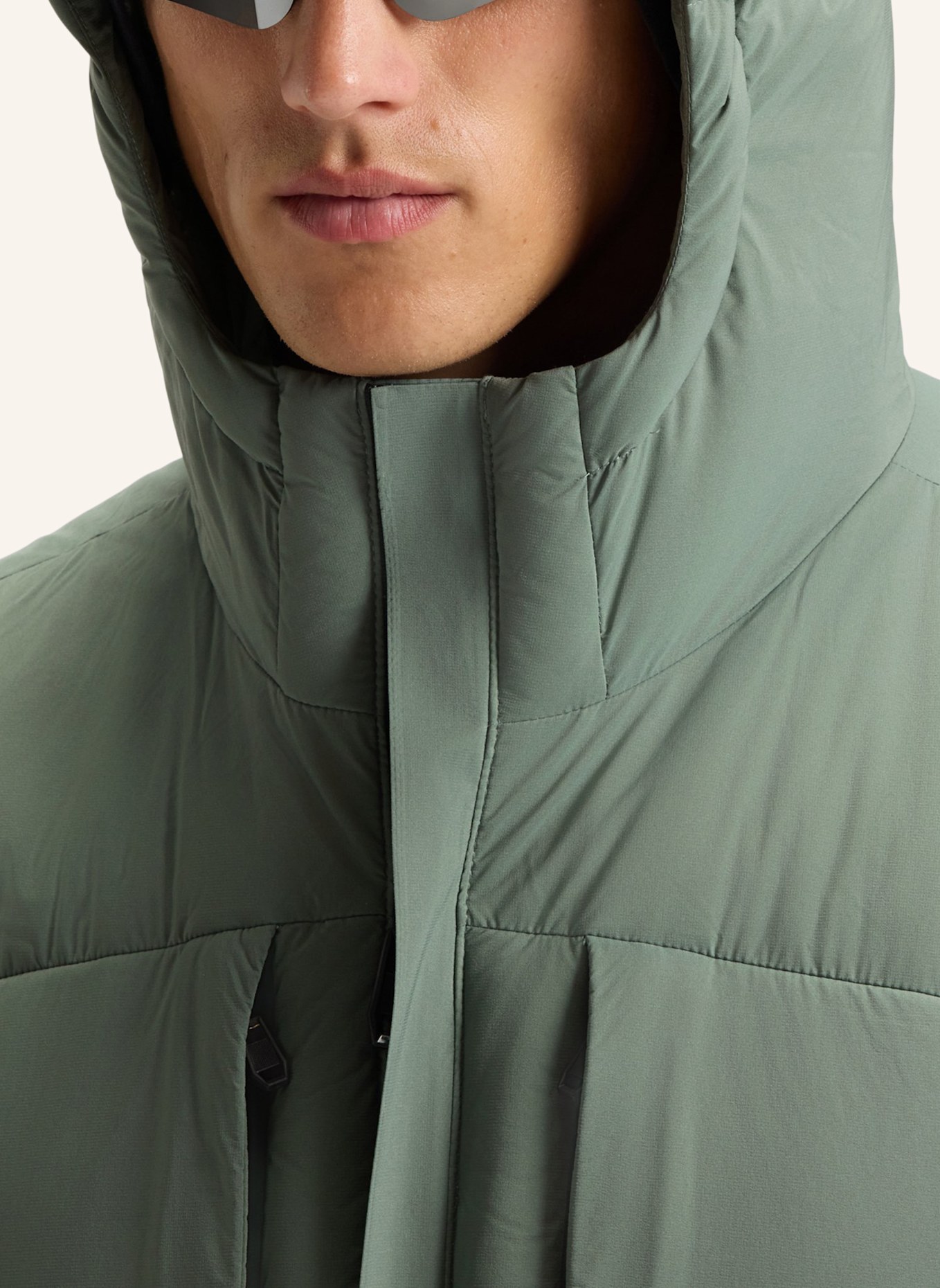 BOSS Daunenjacke OW_RIPLITE COAT HD Regular Fit: GRÜN