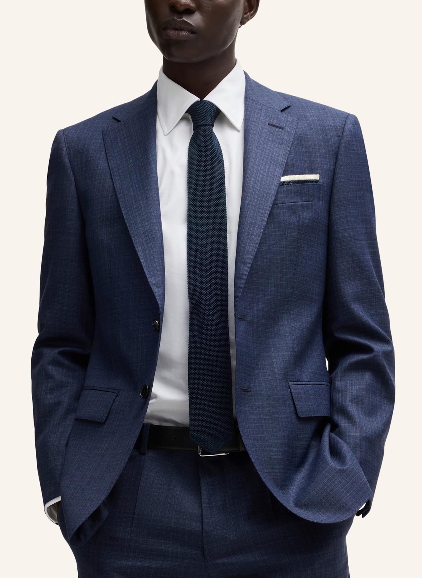 BOSS Business Hemd L-HAYS-KENT-C1-243 Slim Fit: WEISS