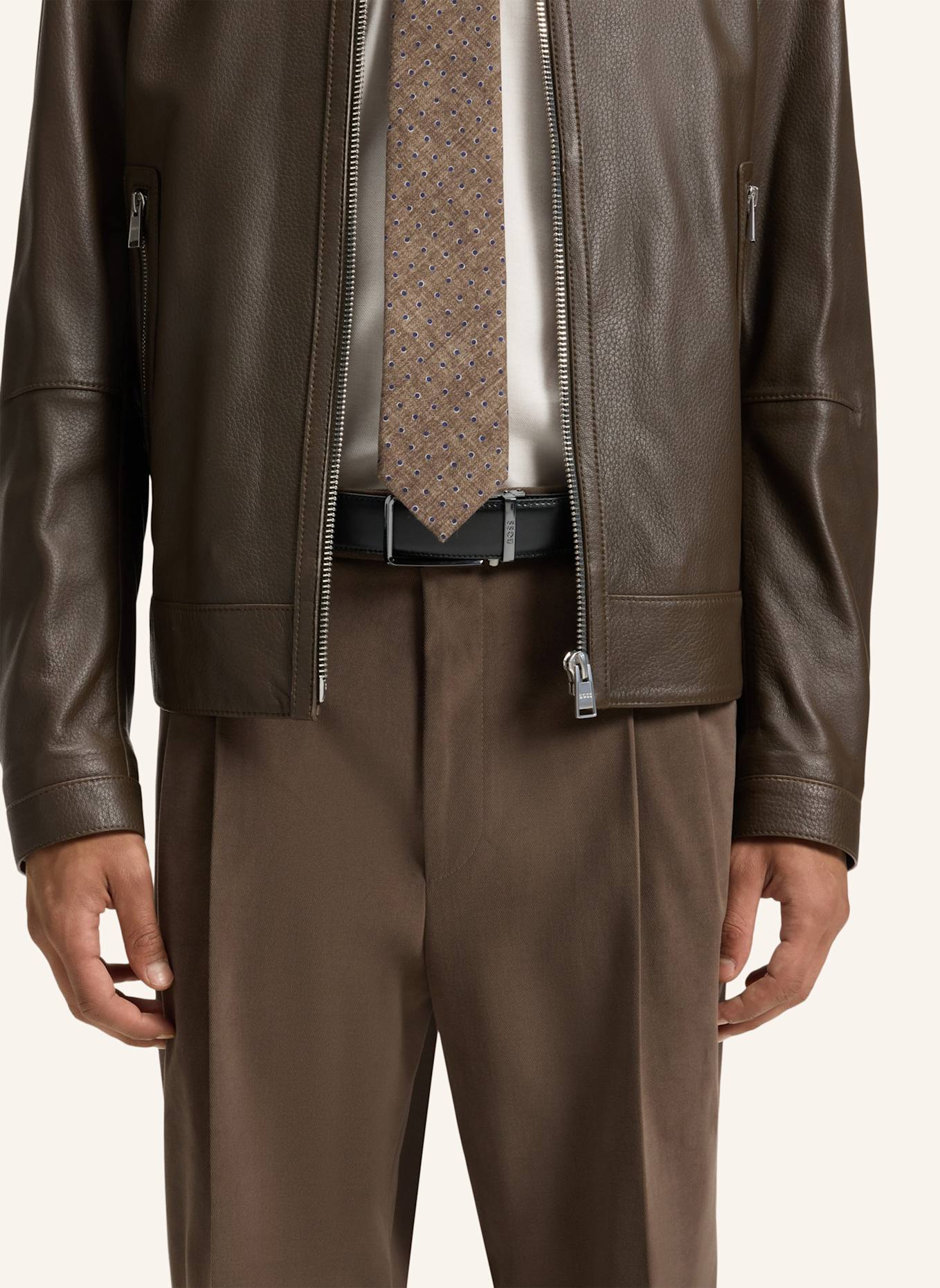 BOSS Business Gürtel AUSTIN_OS35: SCHWARZ