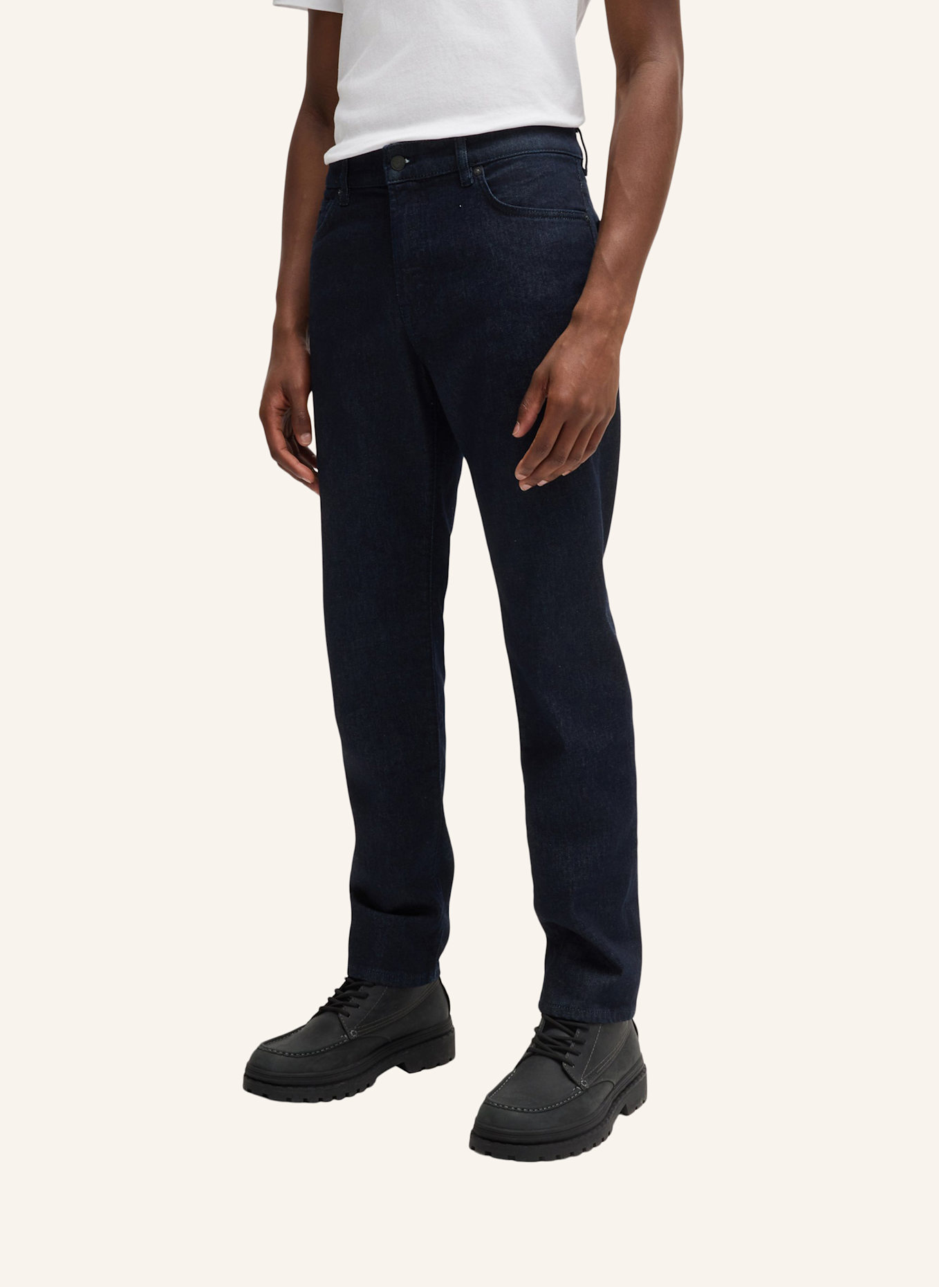 BOSS Jeans RE.MAINE Regular Fit: DUNKELBLAU