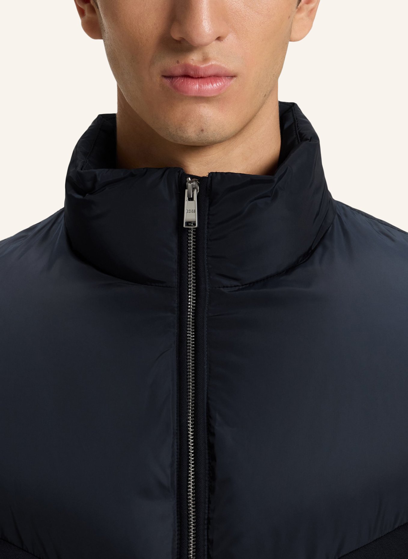 BOSS Casual Jacke H-CLANELLO1: DUNKELBLAU