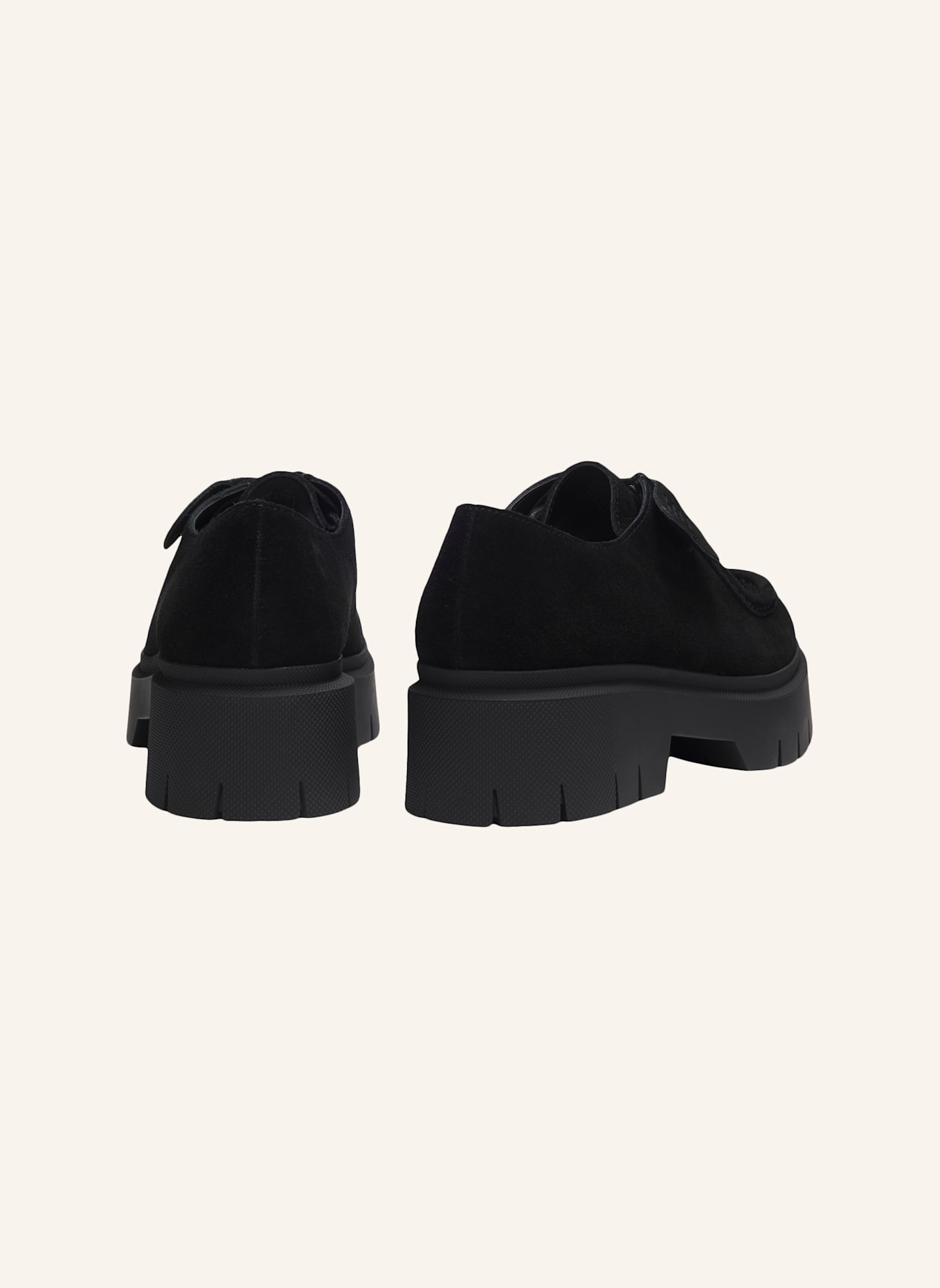 HUGO Plateau-Schnürer KRIS: SCHWARZ