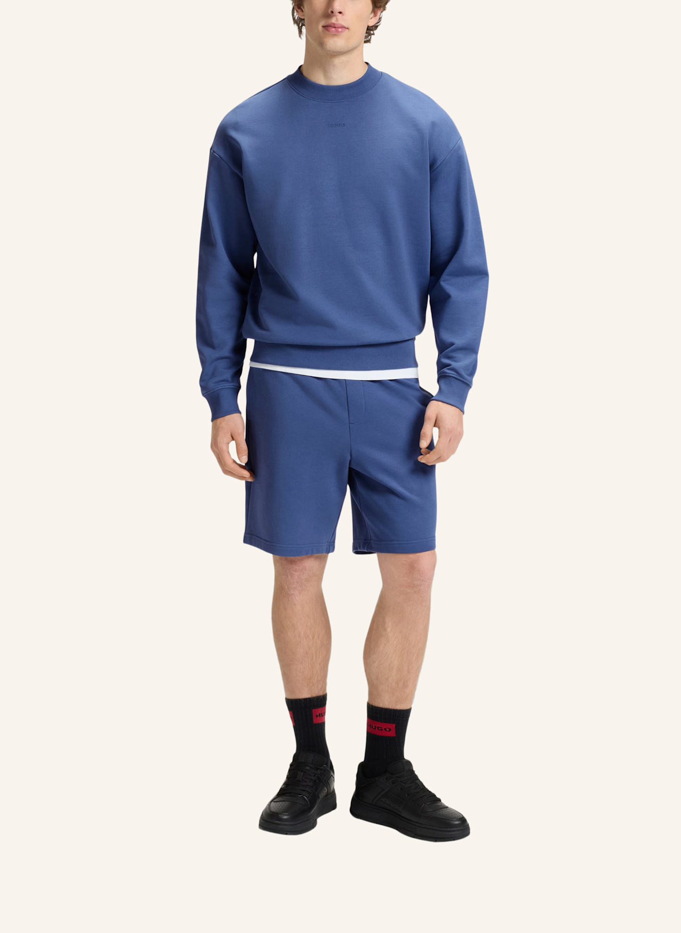 HUGO Casual Hose DAYONO Relaxed Fit: BLAU