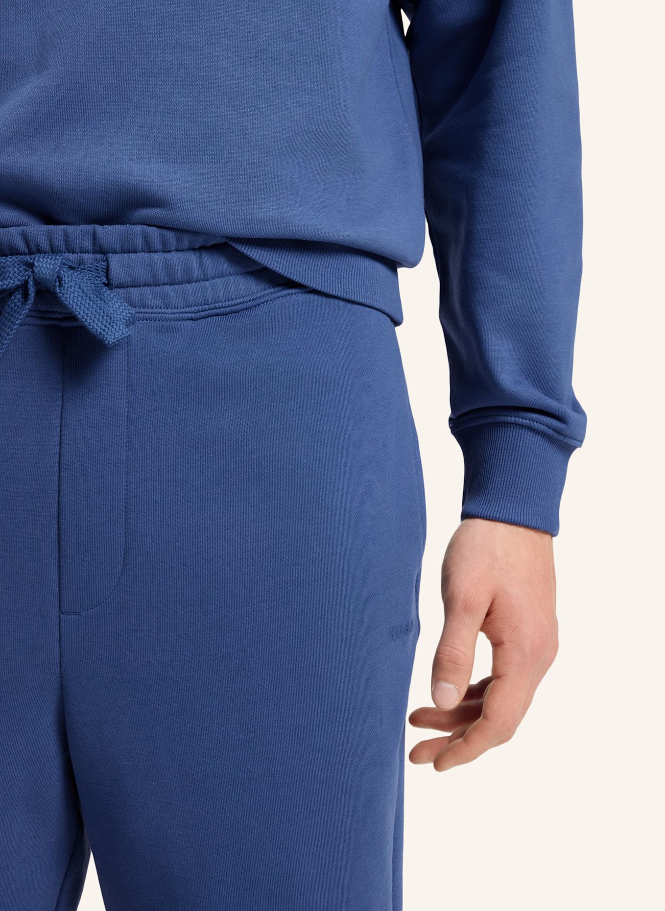 HUGO Casual Hose DAYONO Relaxed Fit: BLAU