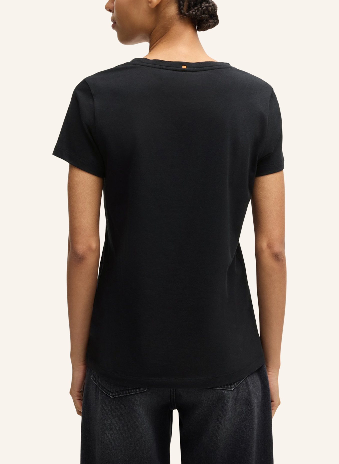 BOSS T-Shirt C_ESOGO Slim Fit: SCHWARZ