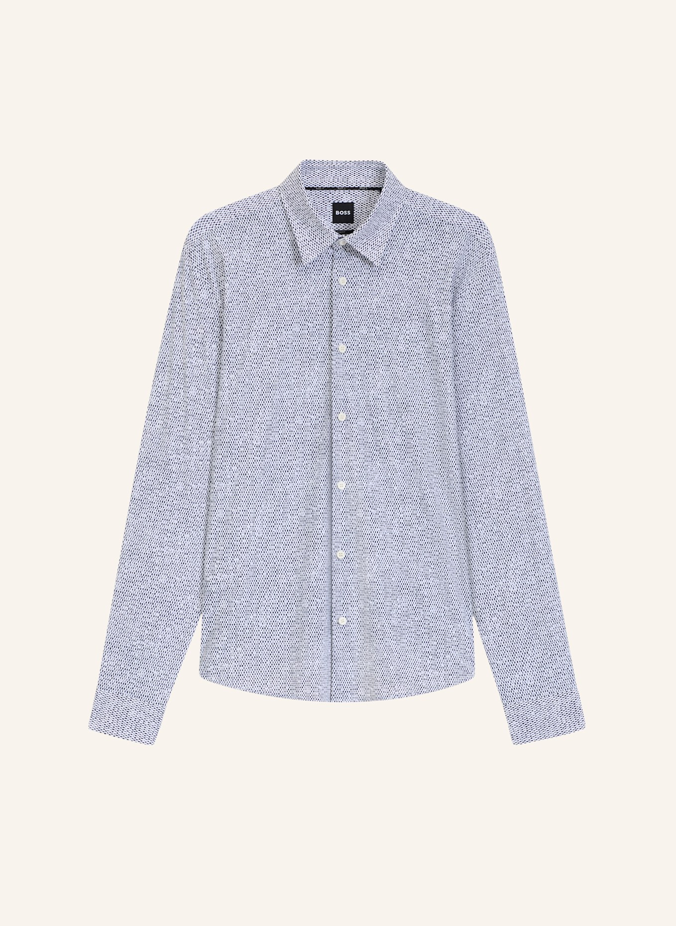 BOSS Casual Hemd P-ROAN-KENT-C1-233 Slim Fit: DUNKELBLAU