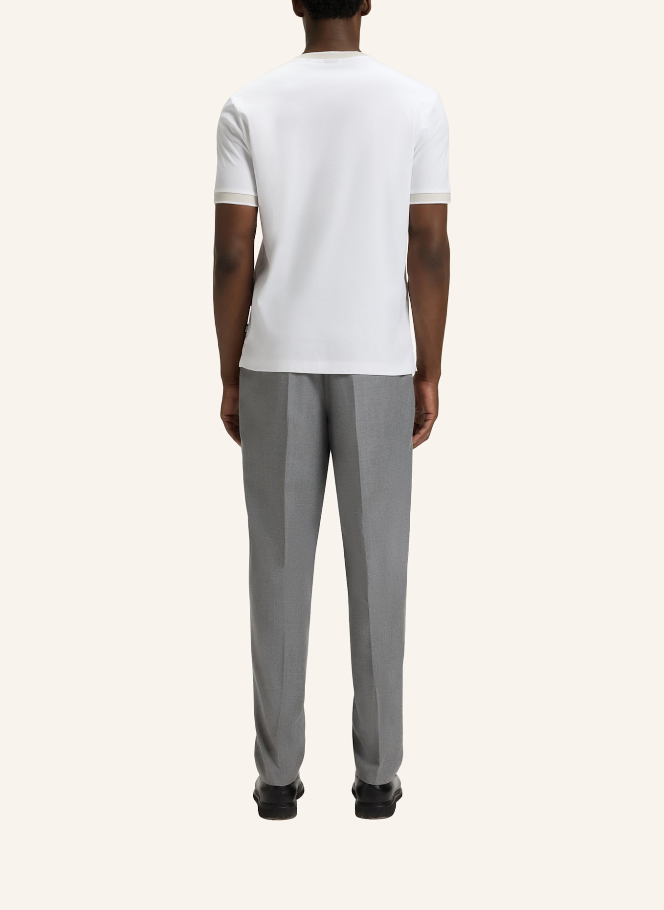 BOSS T-Shirt H-TESSLER 200 Slim Fit: WEISS