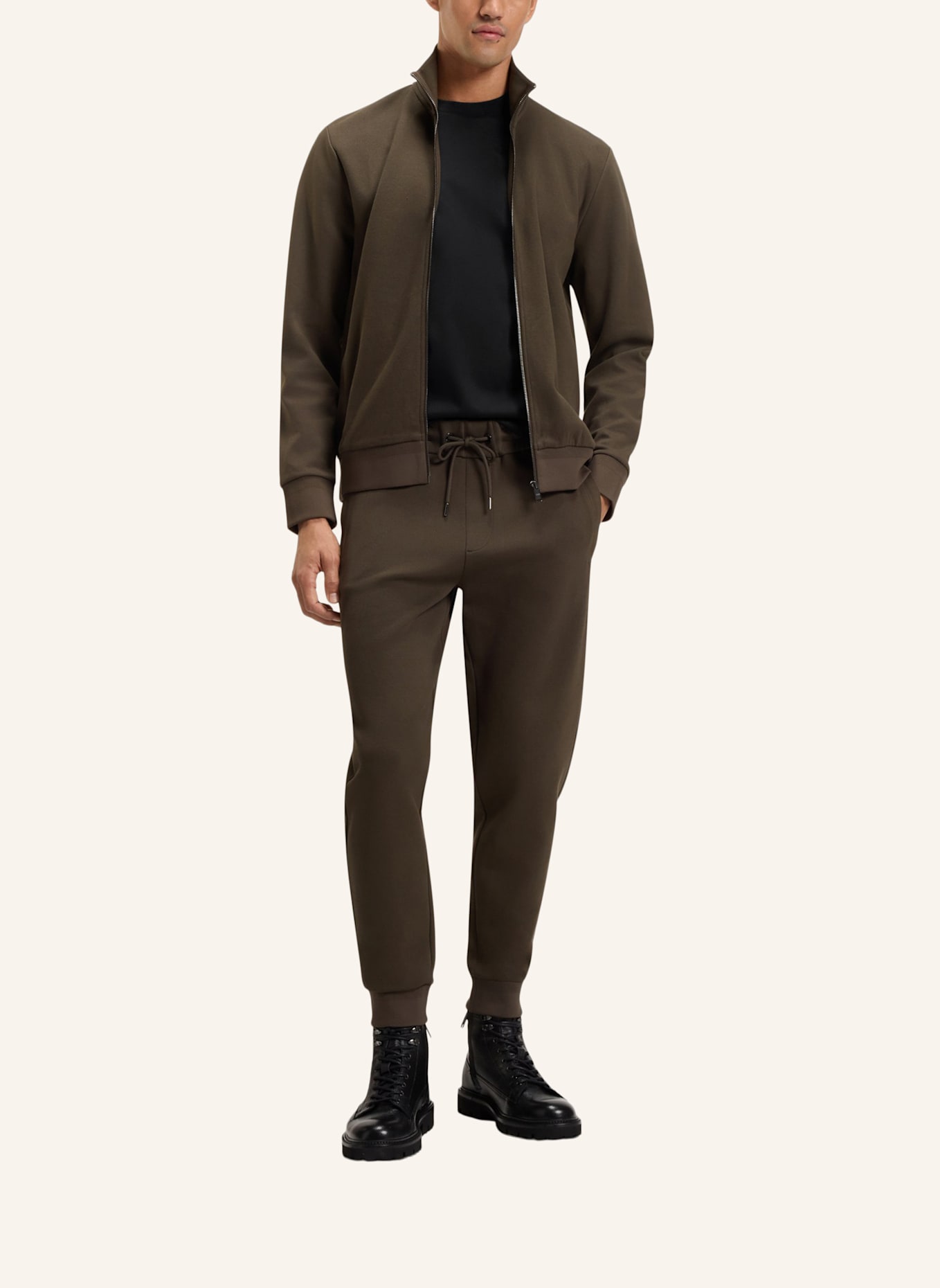 BOSS T-Shirt TAUT: SCHWARZ