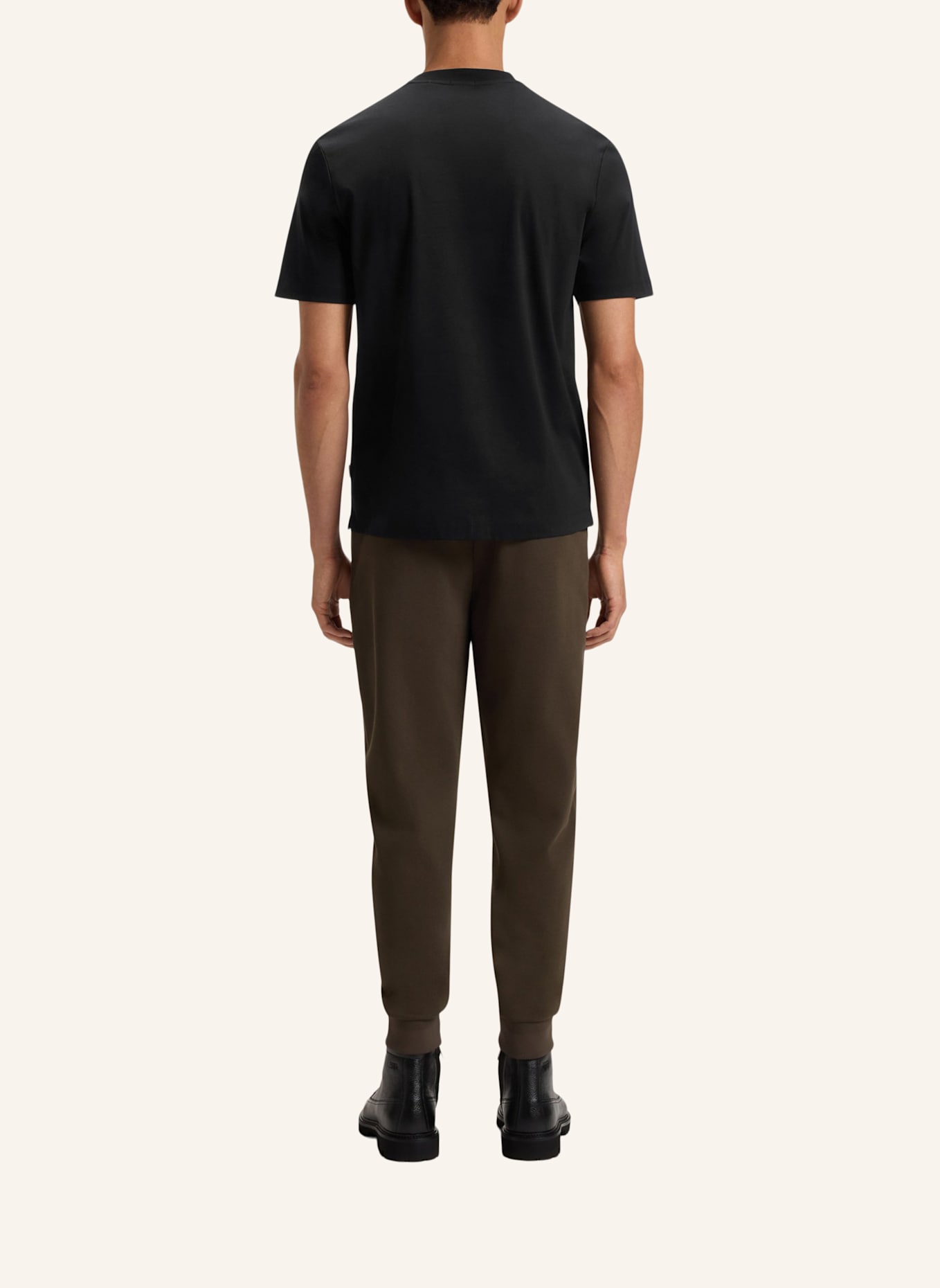 BOSS T-Shirt TAUT: SCHWARZ