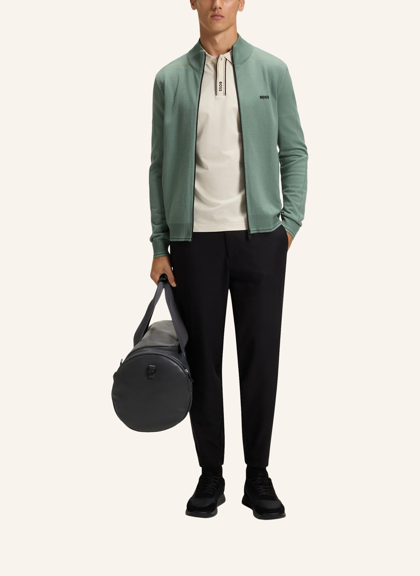 BOSS Sneaker TITANIUM_RUNN_SDNYPA: SCHWARZ