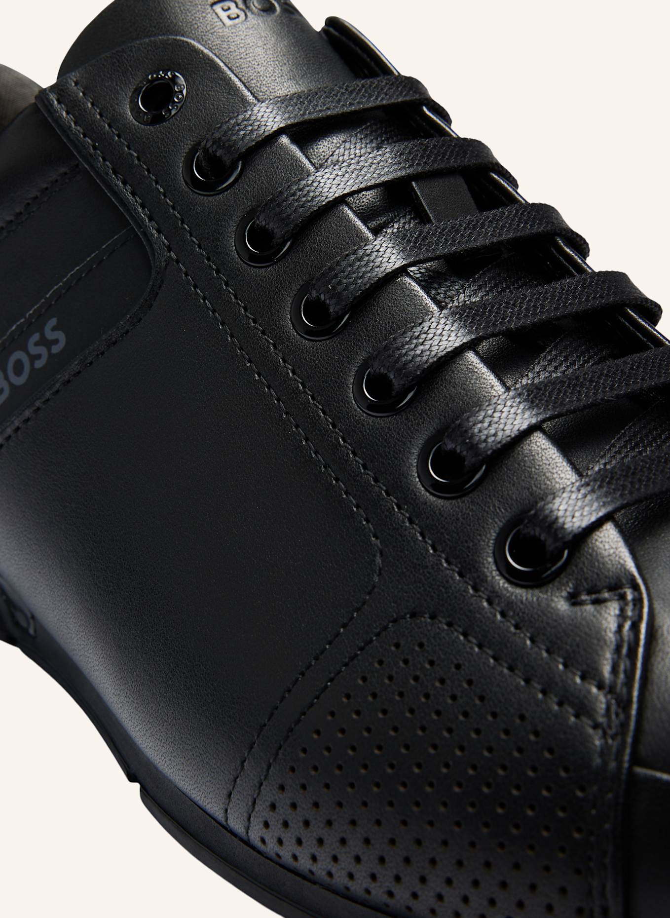 BOSS Sneaker SATURN_LOWP_LUX4 A_N: SCHWARZ