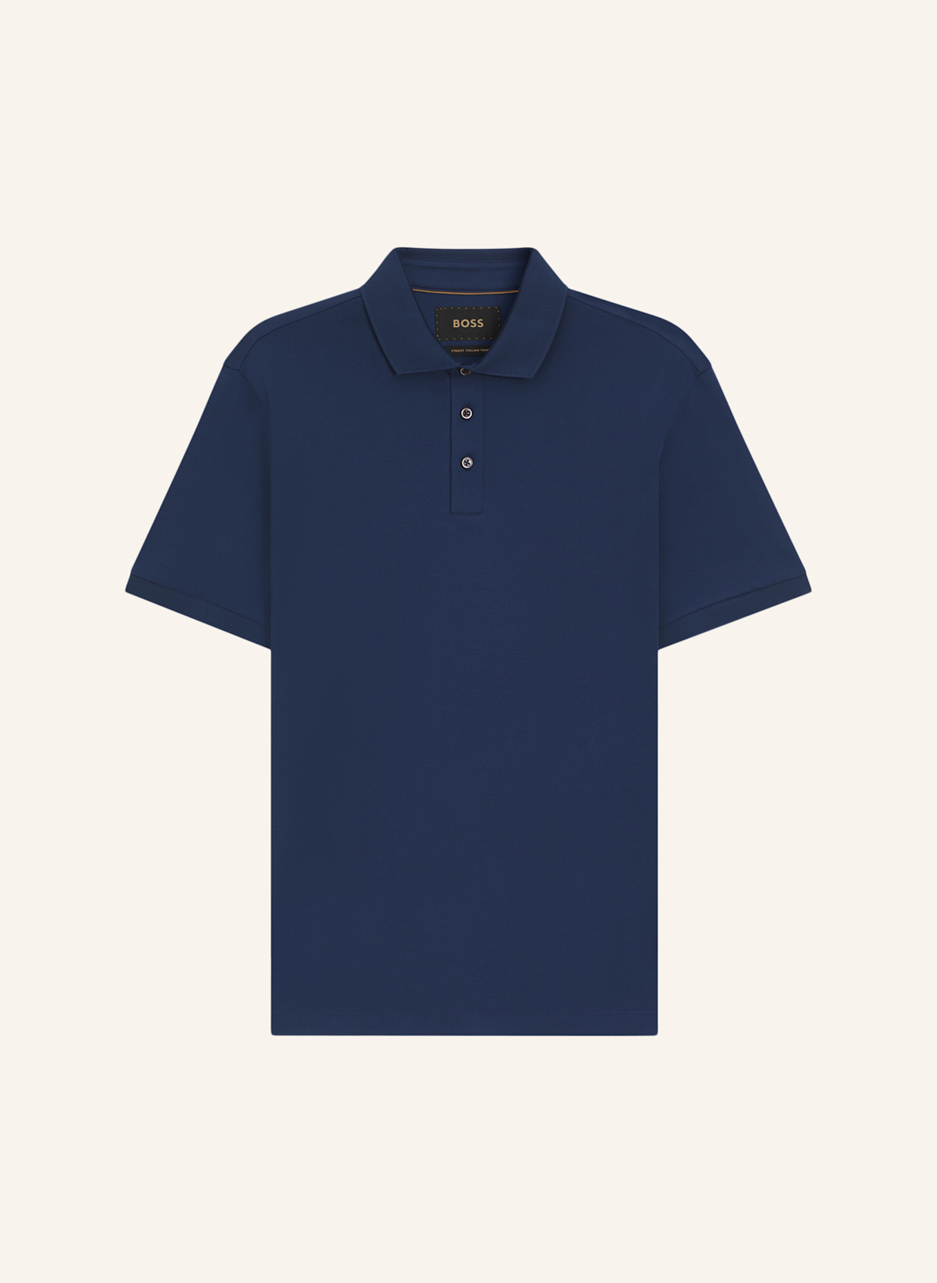 BOSS Poloshirt L-PERRY 14 Regular Fit: BLAUGRAU