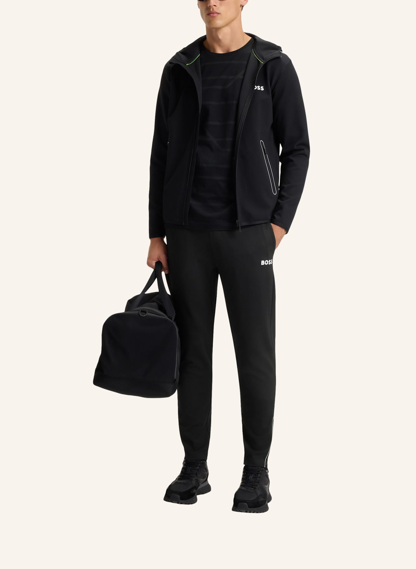 BOSS Casual Hose HICON TOC Regular Fit: SCHWARZ