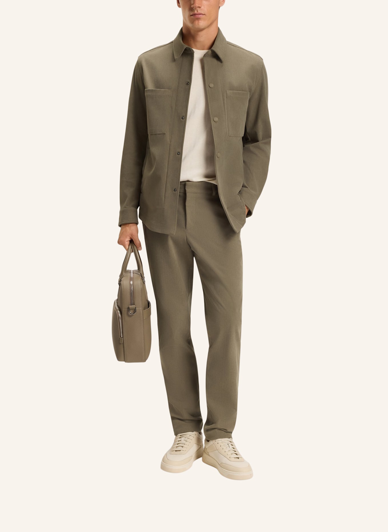 BOSS Blazer P-CARPER-OS-WG-254F Relaxed Fit: BRAUN