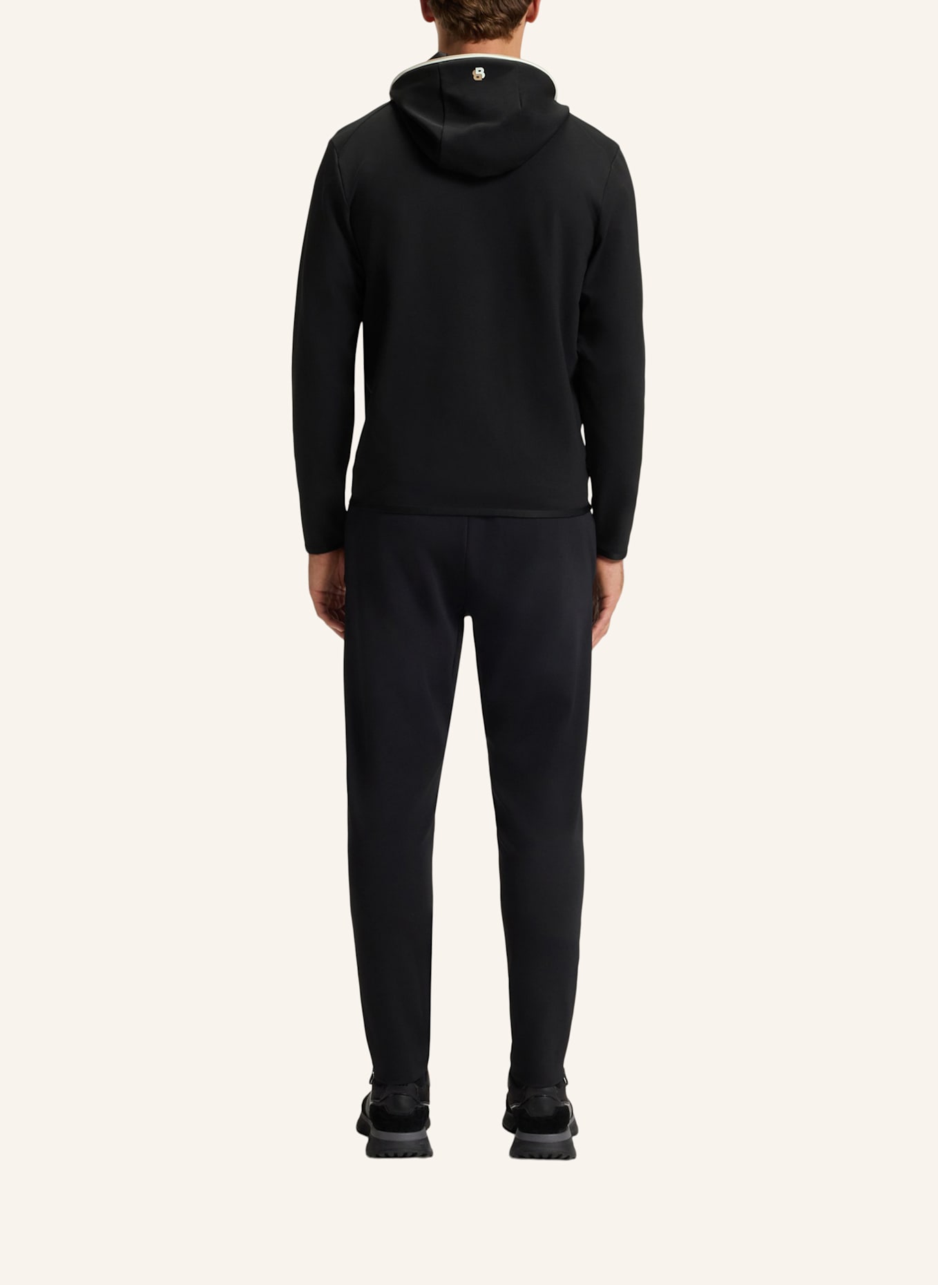 BOSS Sweatshirt SICON TOC Regular Fit: SCHWARZ