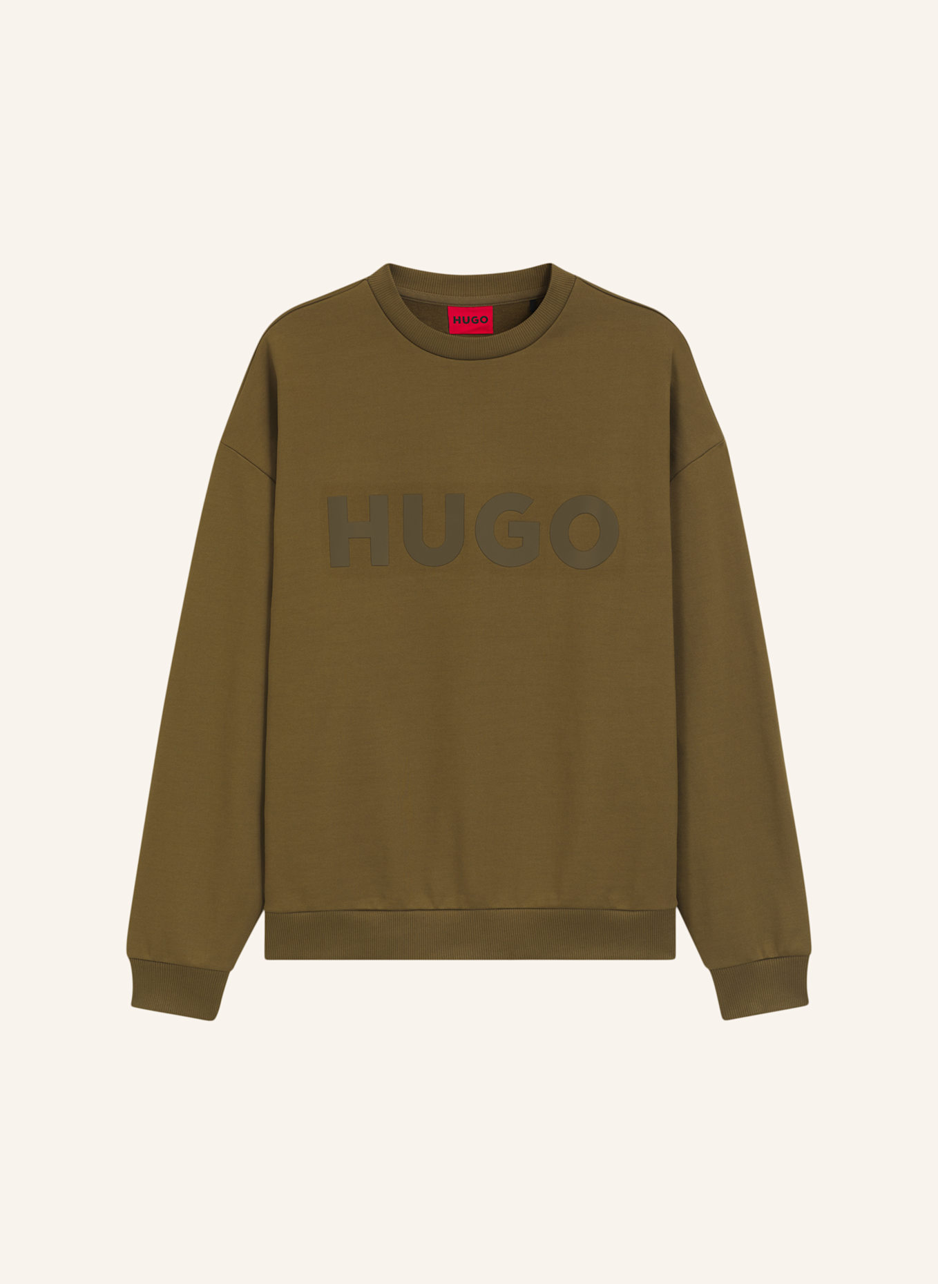 HUGO Sweatshirt DINEX Oversize Fit: GRÜN