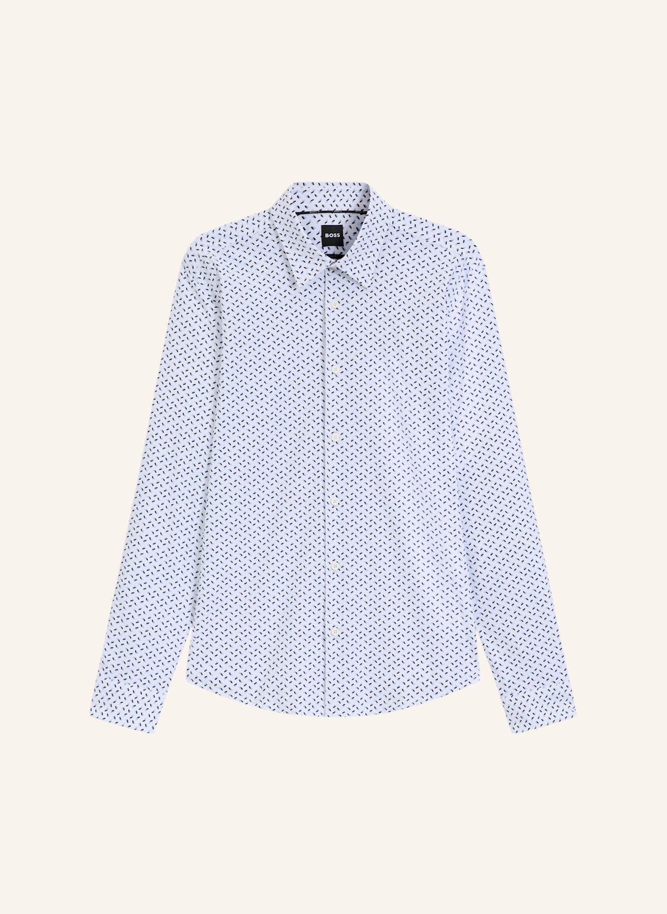 BOSS Casual Hemd P-ROAN-KENT-C1-233 Slim Fit: HELLBLAU