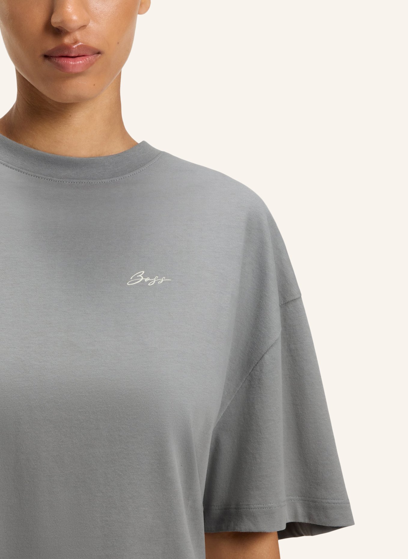 BOSS T-Shirt C_EBOYFRIEND_5 Oversize Fit: TÜRKIS