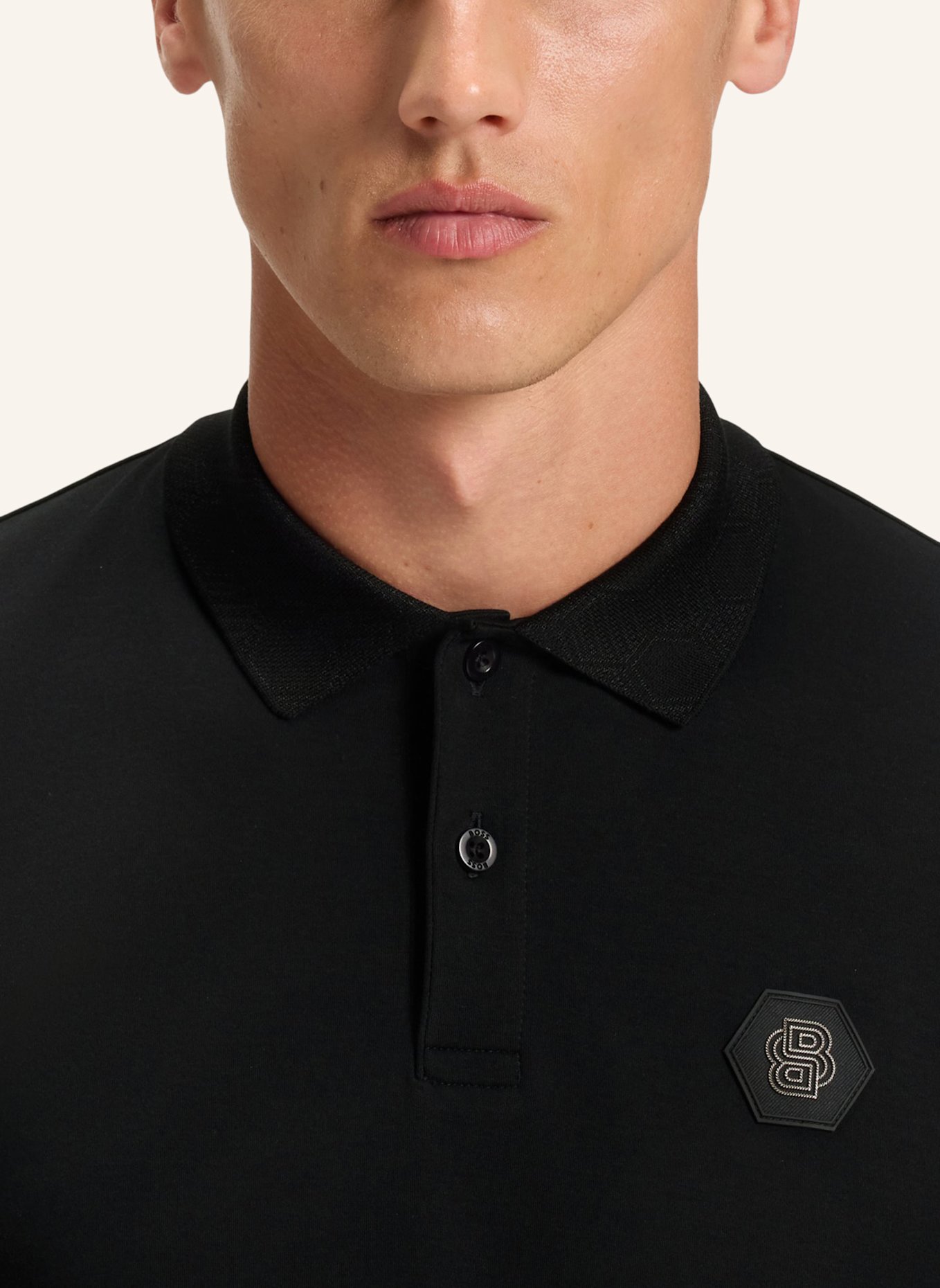 BOSS Poloshirt POLO FUTURE Regular Fit: SCHWARZ