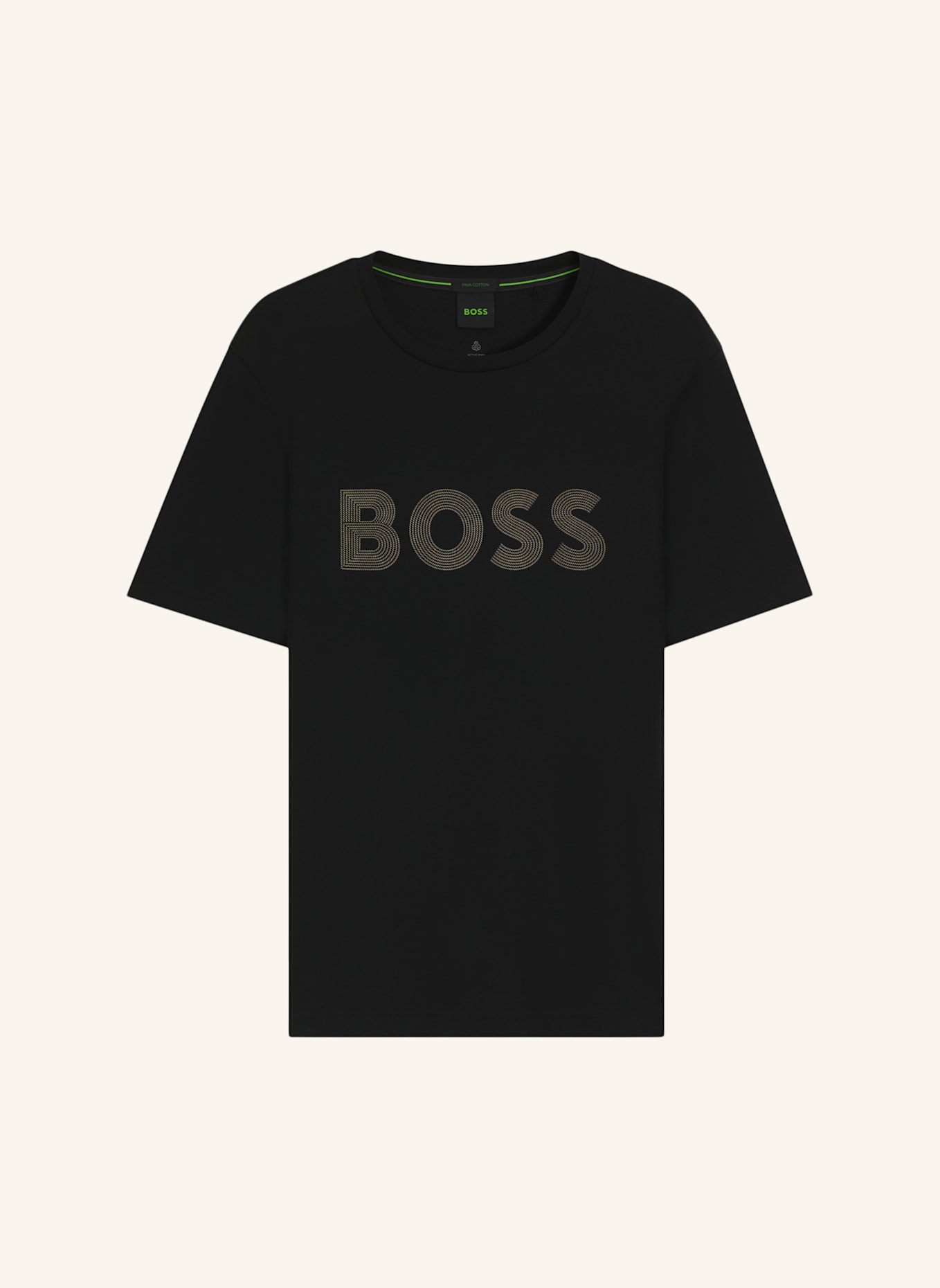 BOSS T-Shirt TEE LOGO FUTURE Regular Fit: SCHWARZ