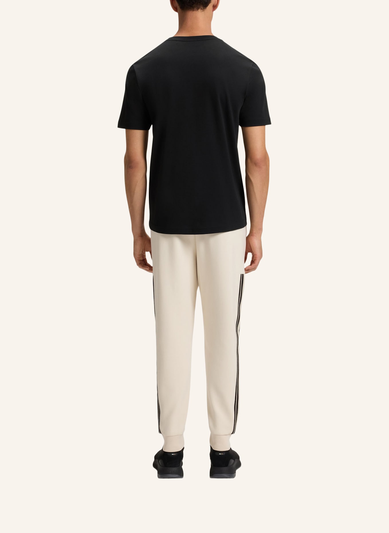 BOSS T-Shirt TEE LOGO FUTURE Regular Fit: SCHWARZ