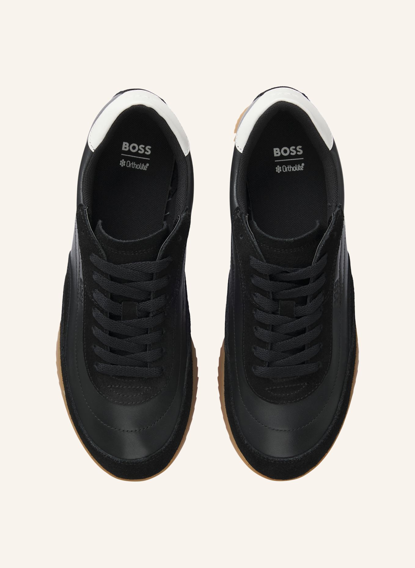 BOSS Turnschuh CARLYNN_LOWP_LTSD: SCHWARZ