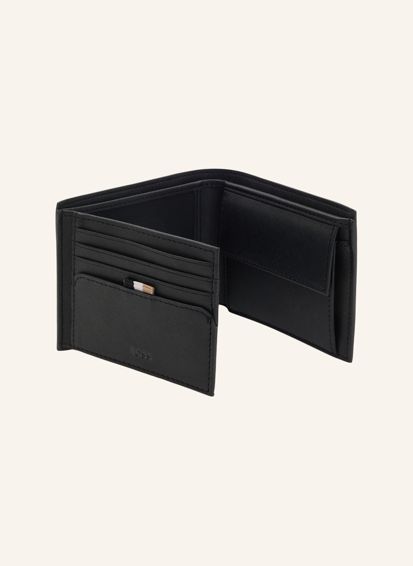 BOSS Brieftasche ZAIR_TRIFOLD N.: SCHWARZ