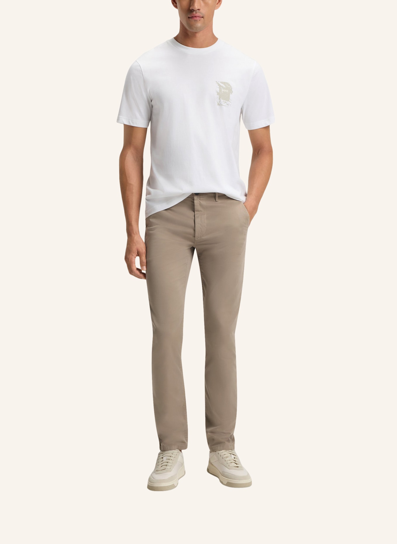 BOSS Chino CHINO Slim Fit: GRÜN