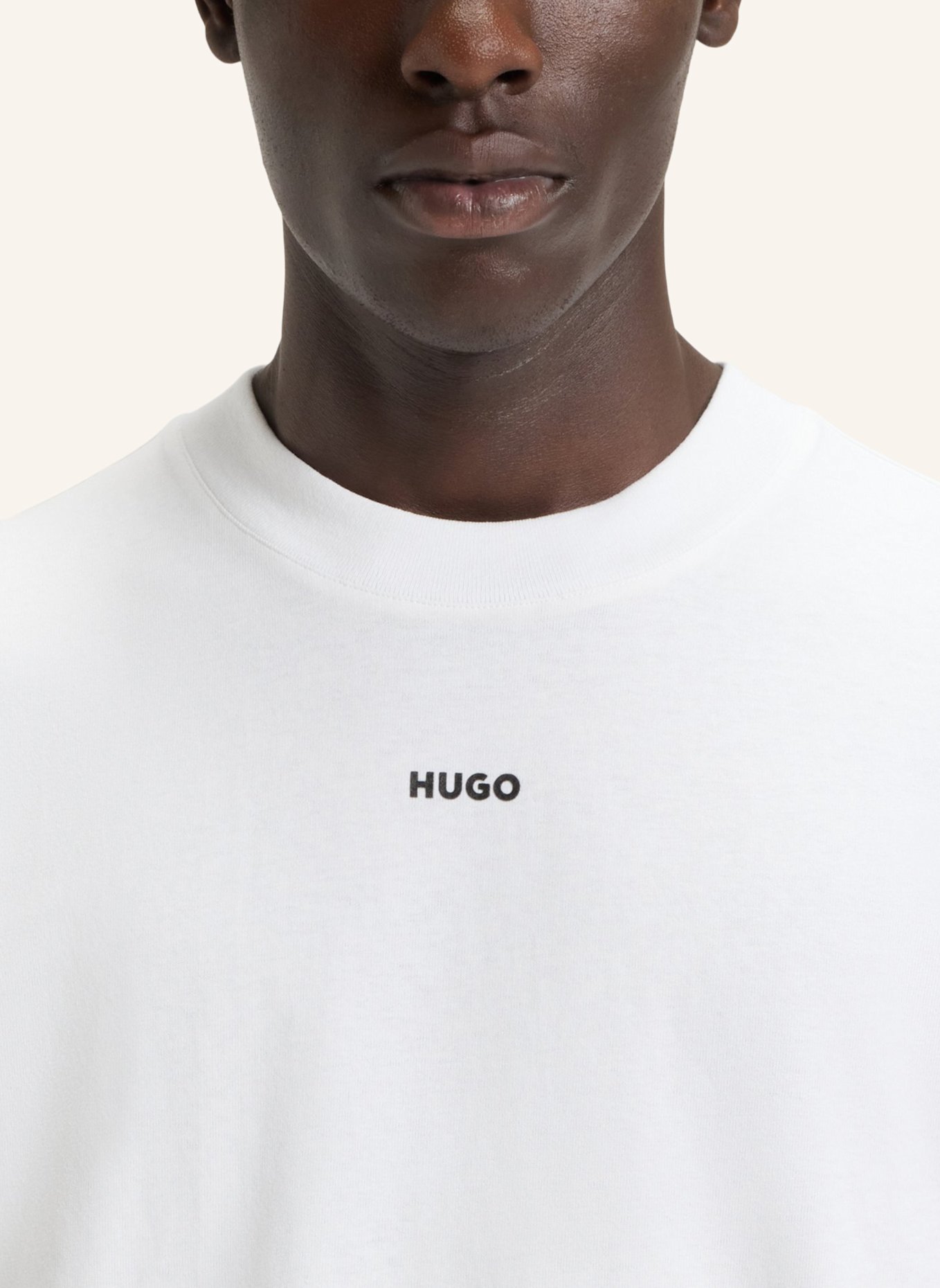 HUGO T-Shirt DAPOLINO: WEISS