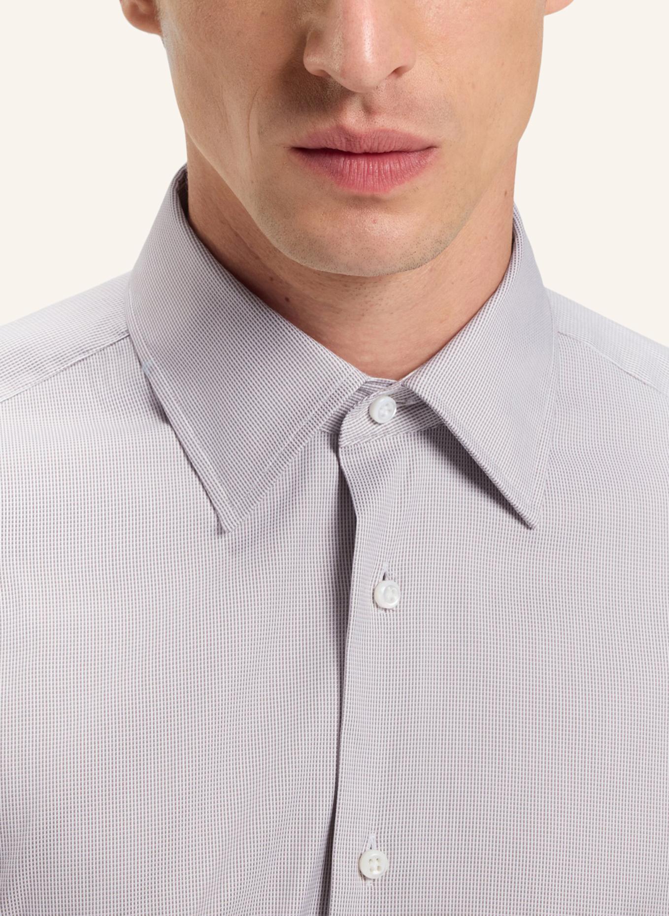 BOSS Business Hemd L-HAYS-KENT-C1-243 Slim Fit: BEIGE