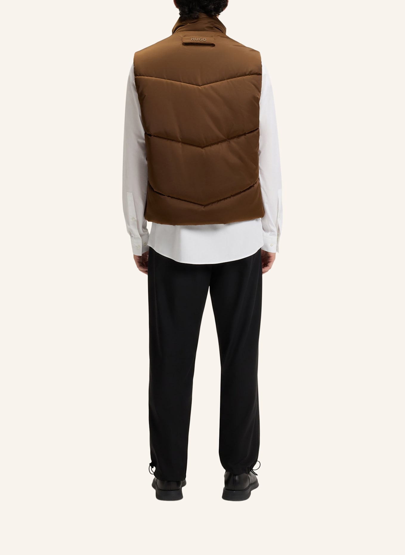 HUGO Casual Jacke BEROLINO2531 Regular Fit: BRAUN