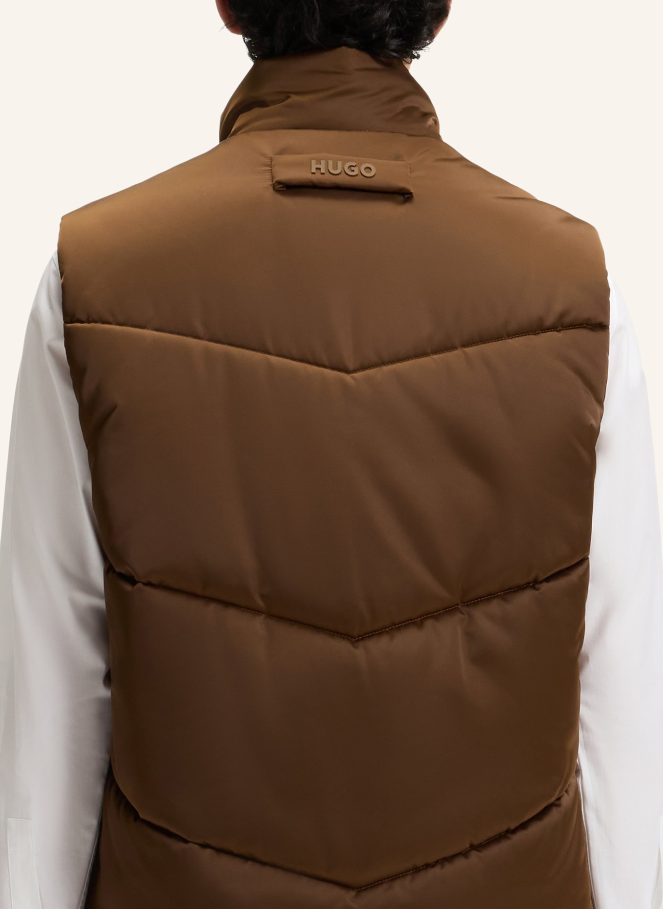 HUGO Casual Jacke BEROLINO2531 Regular Fit: BRAUN