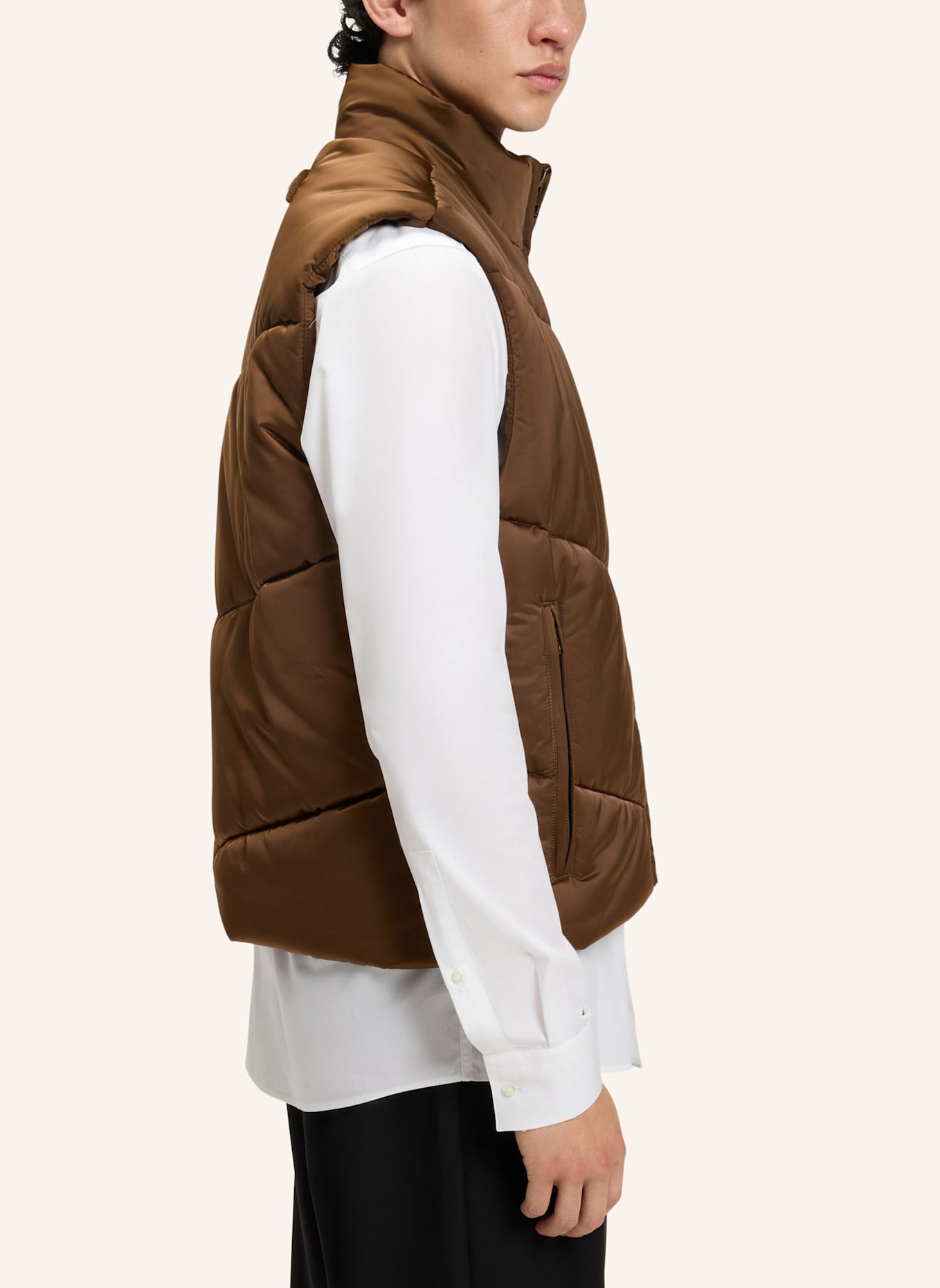 HUGO Casual Jacke BEROLINO2531 Regular Fit: BRAUN