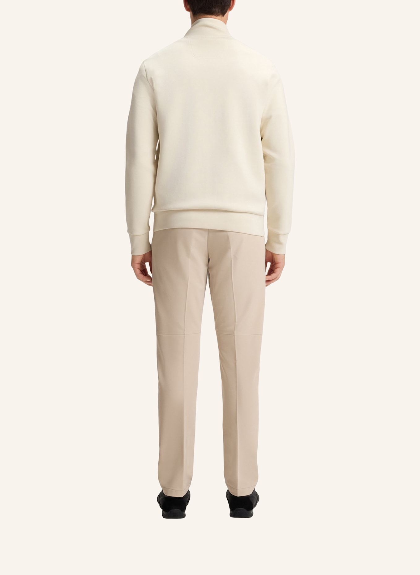 BOSS Sweatshirt SKAZ Regular Fit: WEISS