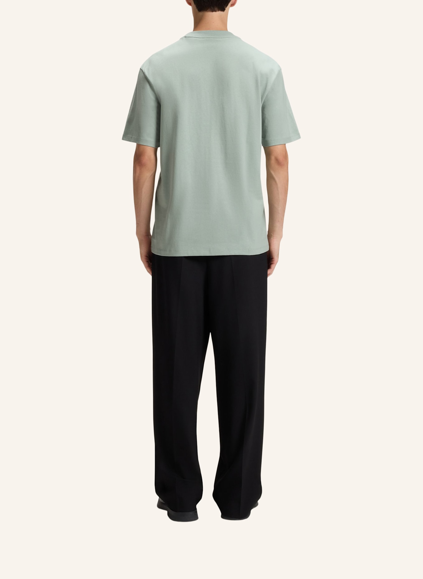 HUGO T-Shirt DAPOLINO: HELLGRÜN