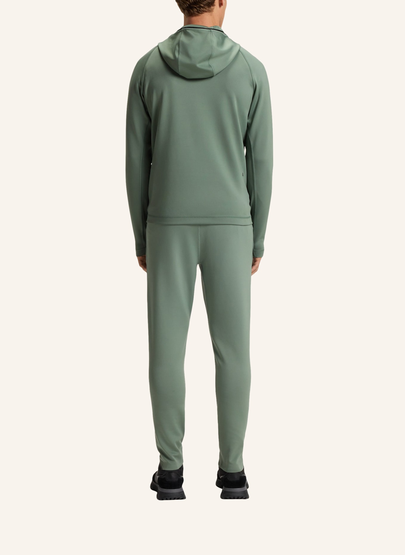 BOSS Trainingsjacke SICON ACTIVE: HELLGRÜN