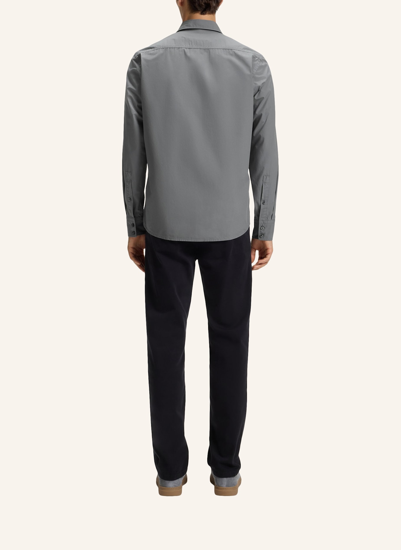 BOSS Hemd RELEGANT Regular Fit: GRAU