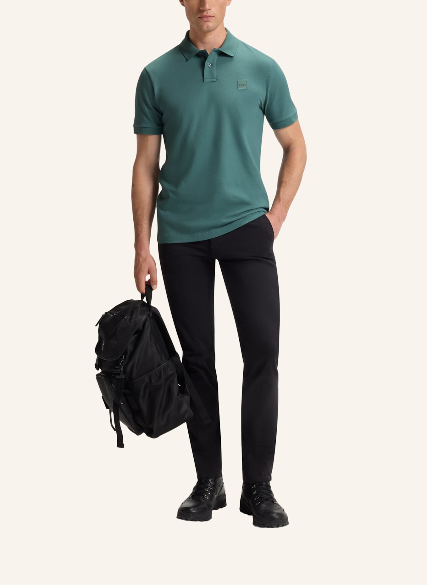 BOSS Jersey-Poloshirt PASSENGER: GRÜN