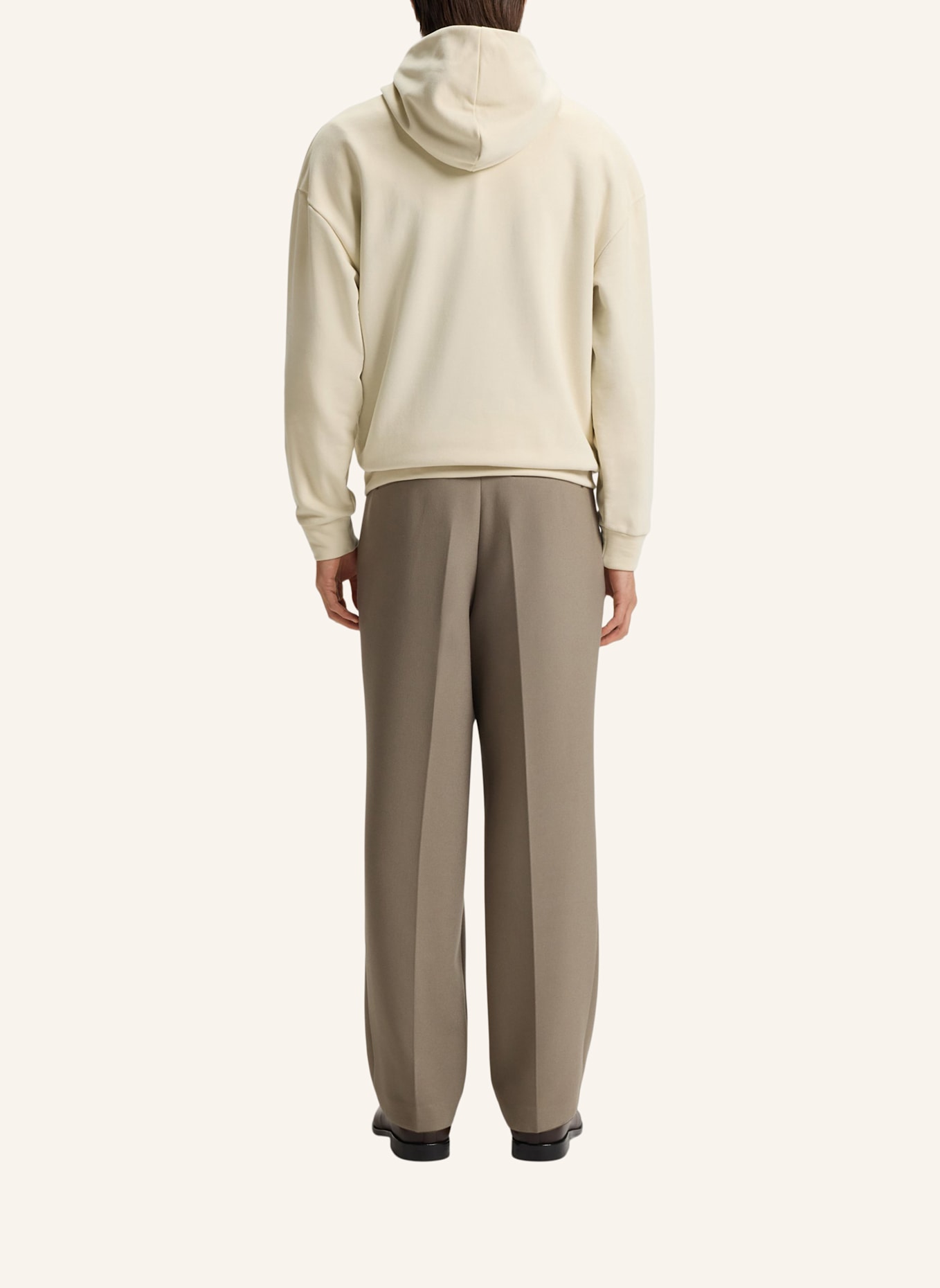 BOSS Sweatshirt C-STEVENS 31 Relaxed Fit: WEISS