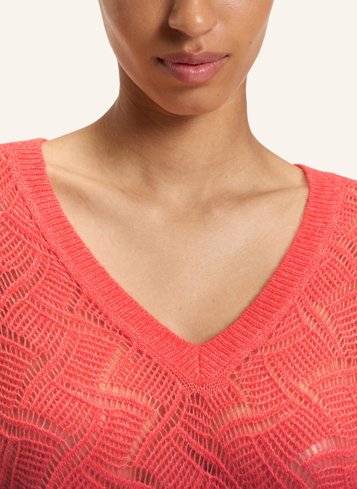 BOSS Pullover C_FRIGIONI Relaxed Fit: WEISS