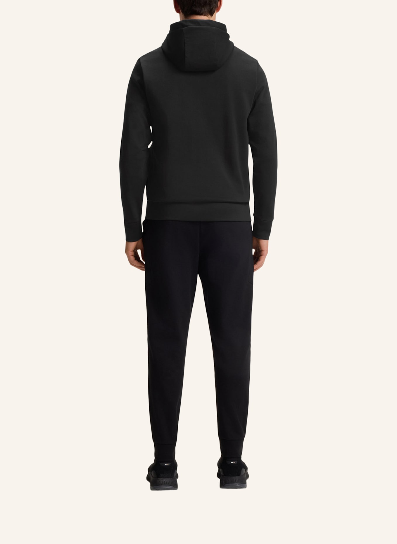 BOSS Sweatshirt SAGGY FUTURE Relaxed Fit: SCHWARZ