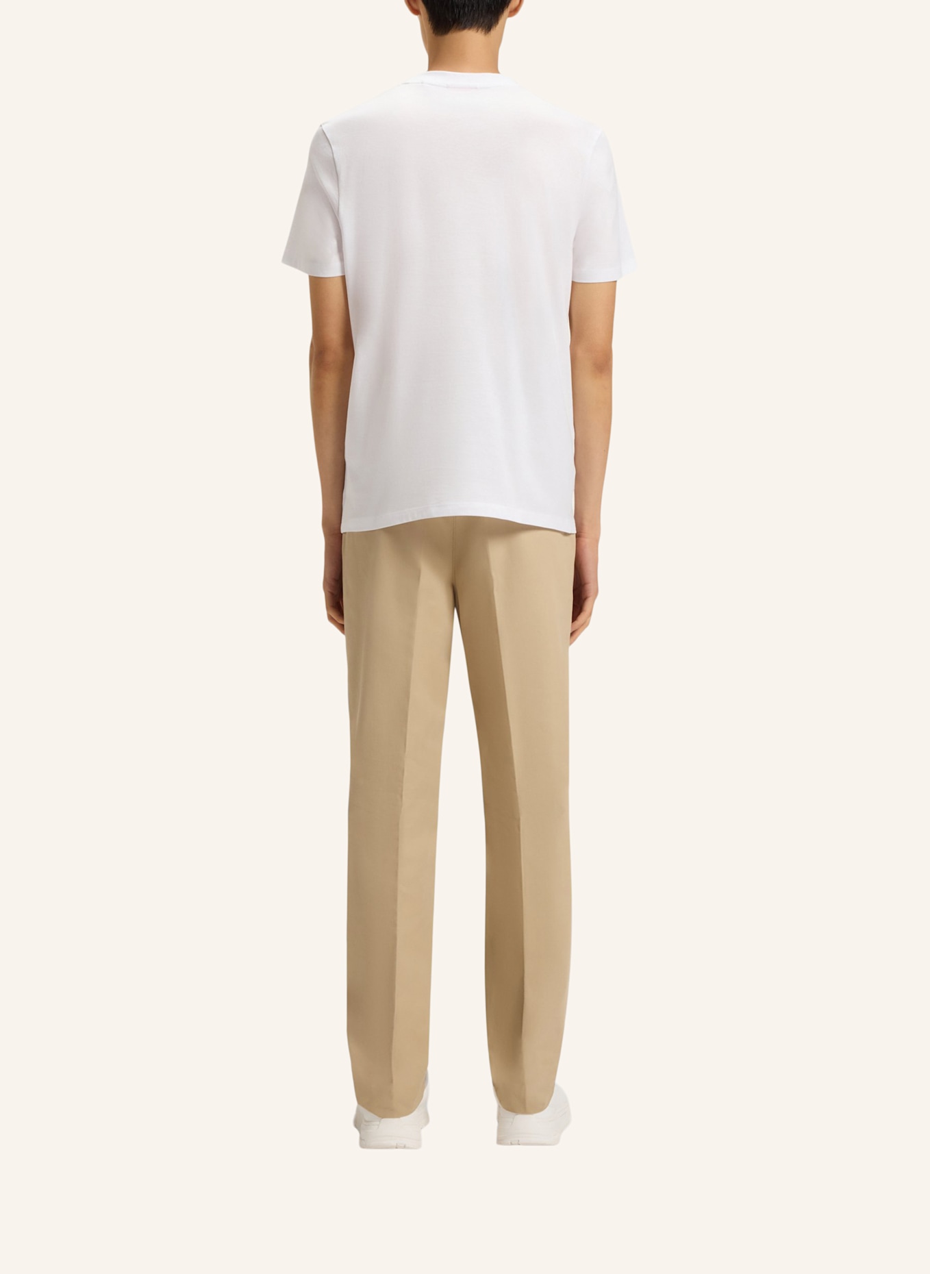 HUGO T-Shirt DZOKIS_IN Regular Fit: WEISS