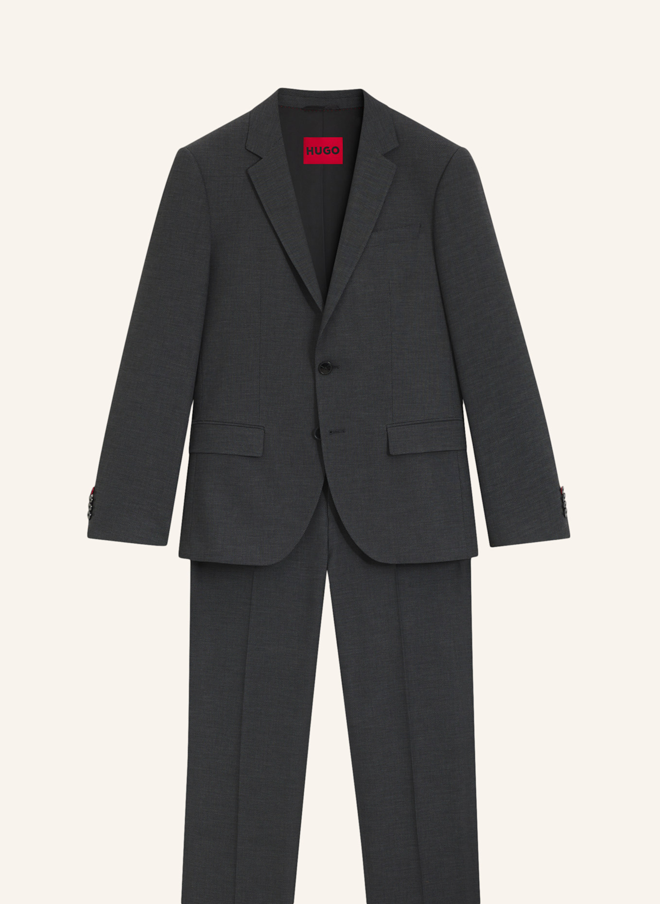 HUGO Business Anzug HENRY/GETLIN232X Slim Fit: GRAU