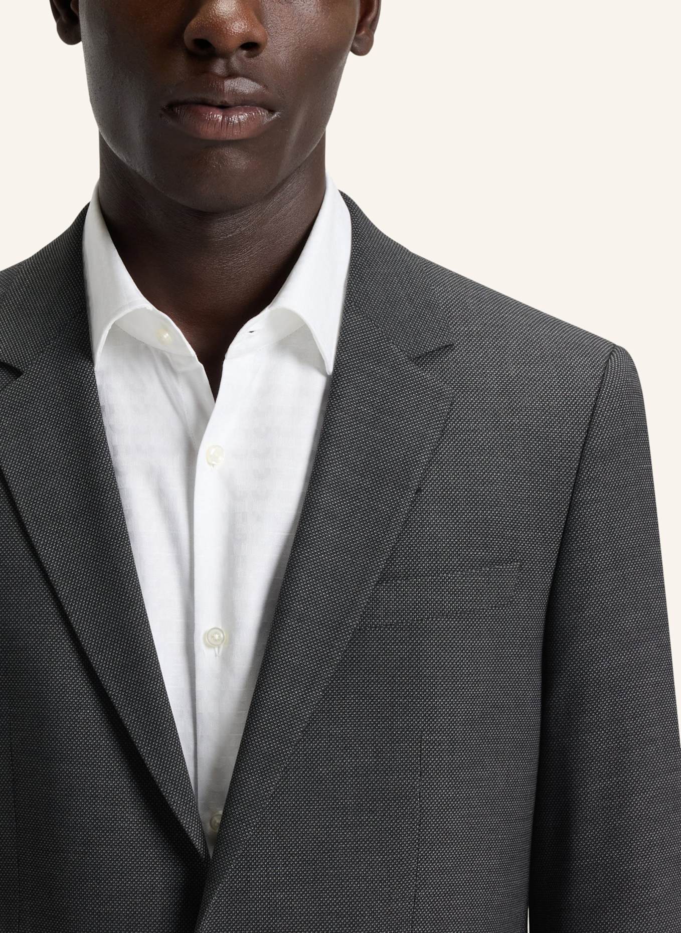 HUGO Business Anzug HENRY/GETLIN232X Slim Fit: GRAU