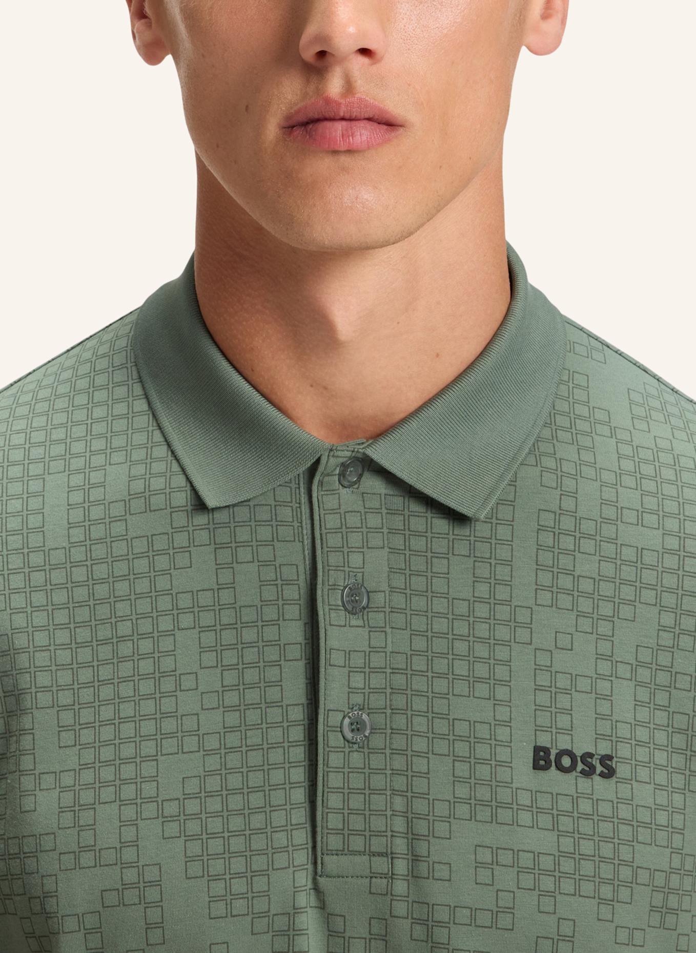 BOSS Poloshirt POLO AO ZONE Regular Fit: GRÜN