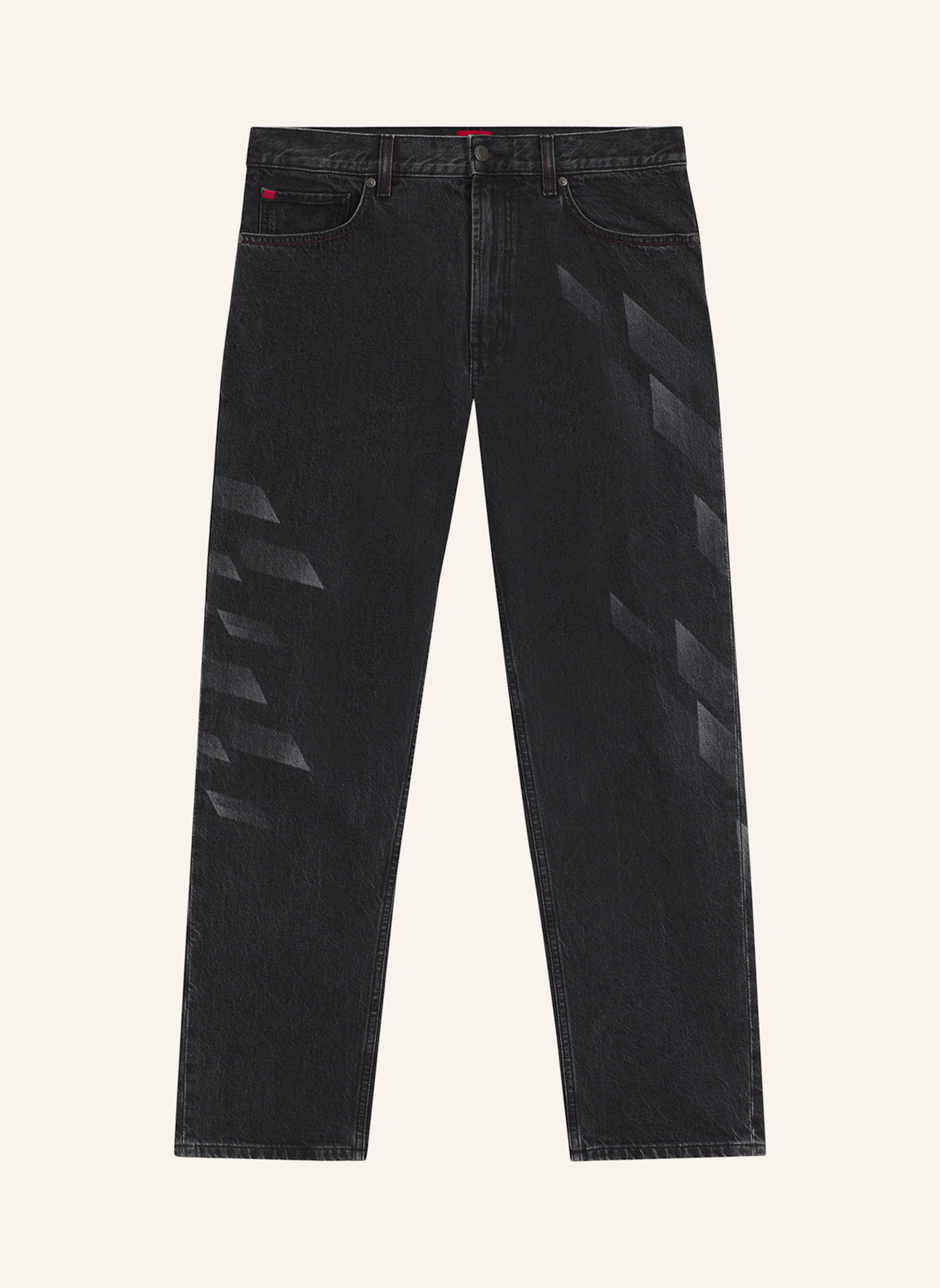 HUGO Jeans HUGO838_RB Relaxed Fit: SCHWARZ