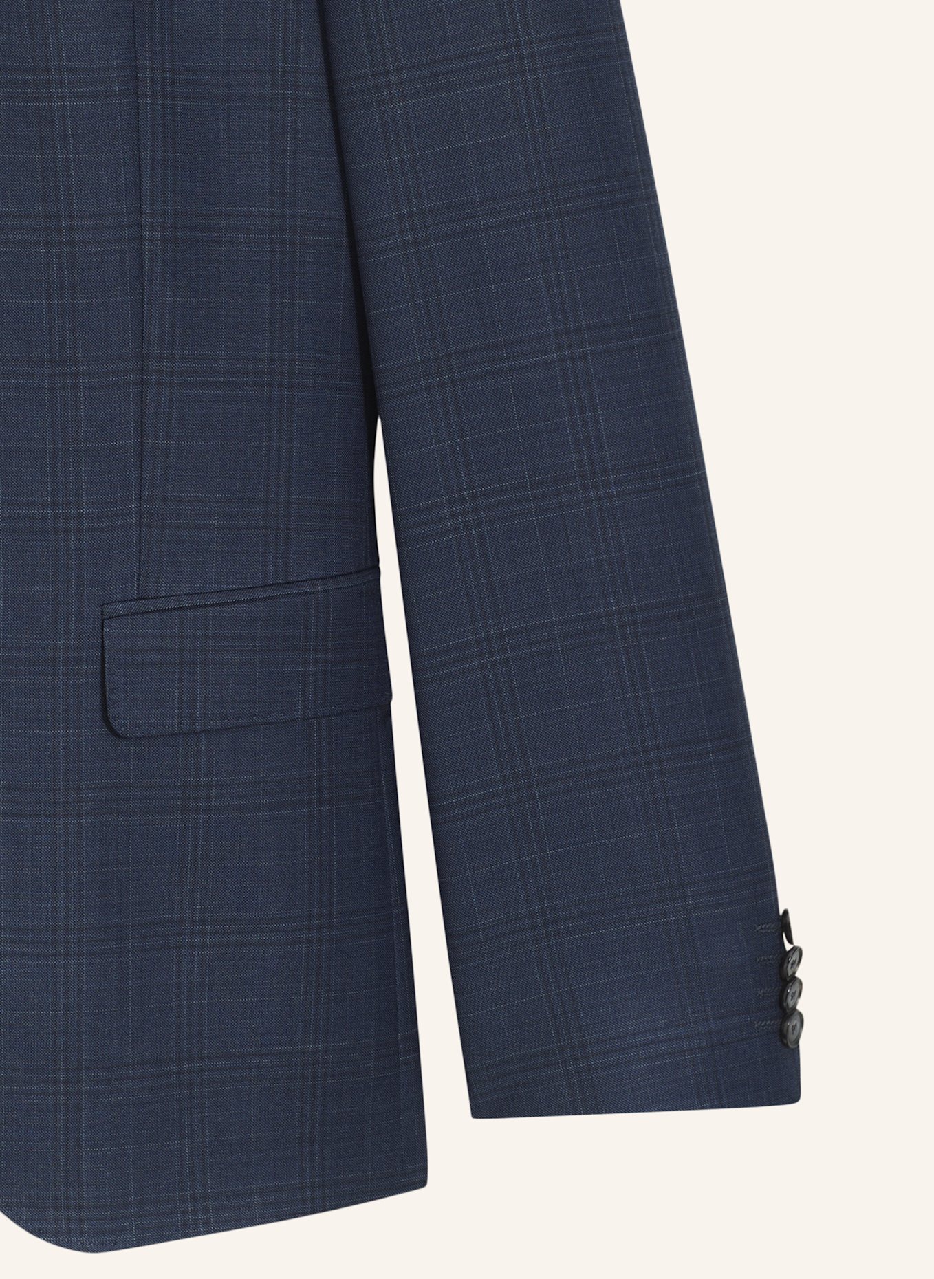 BOSS Business Anzug H-HUGE-2PCS-253 Slim Fit: DUNKELBLAU