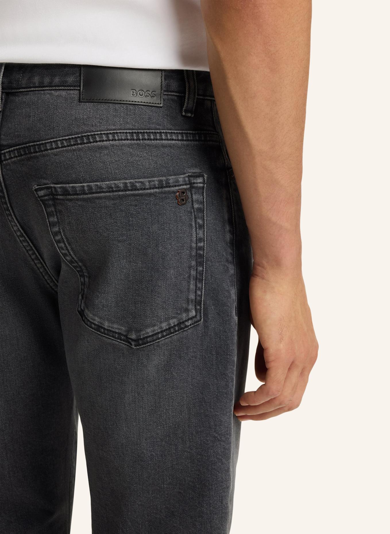 BOSS Jeans RE.MAINE BO Regular Fit: GRAU